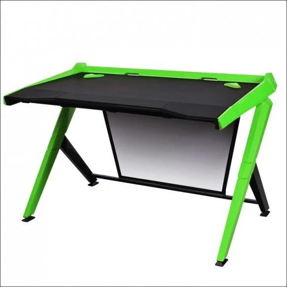 DXRacer Gaming Desk - Black/Green - طاولة